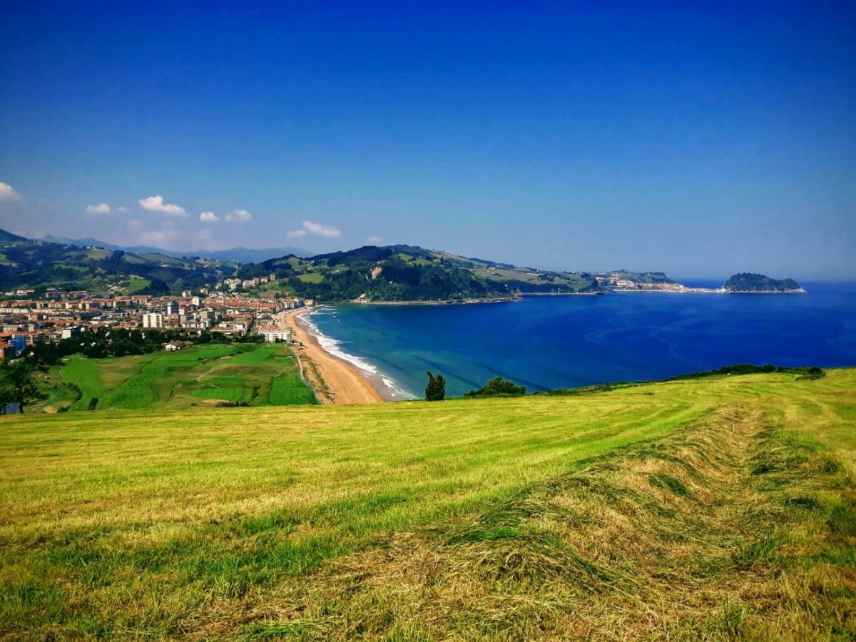 Appartamento Zarautz Centro Garaje-Parking-Free Esterno foto